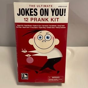 The Ultimate Joes on You! 12 piece prank kit.